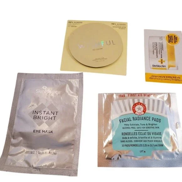 Luxury & Clean Beauty Sample Lot – Drunk Elephant, Shiseido, Kiehl’s + More